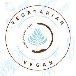 Vegan/vegetarian baguette with vegan salad option